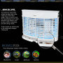 Pyle - AZPSLBZ12 , Sports and Outdoors , Bug Zappers - Pest Control , Indoor Bug Zapper - Electronic Plug-in Insect Control, Chemical-Free Insect Killer