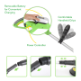 Pyle - PSLCGM25.5 , Home and Office , Gardening - Landscaping , Cordless Trimmer Weed Whacker - Electric Grass Edger String Trimmer with 18V Rechargeable Battery, Replaceable String Cutter Blades