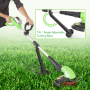 Pyle - PSLCGM25.5 , Home and Office , Gardening - Landscaping , Cordless Trimmer Weed Whacker - Electric Grass Edger String Trimmer with 18V Rechargeable Battery, Replaceable String Cutter Blades