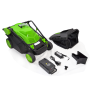 Pyle - PSLCLM60 , Home and Office , Gardening - Landscaping , Cordless Lawn Mower, Electric Landscape Mower with Built-in 36V Rechargeable Battery, Cut Size Adjustable, Easy-Empty Grass Bin