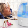 Pyle - pslhum30 , Home and Office , Therapeutic , Serene Life Ultrasonic Humidifier, Cool Mist Moisture
