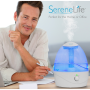 Pyle - pslhum30 , Home and Office , Therapeutic , Serene Life Ultrasonic Humidifier, Cool Mist Moisture