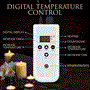 Pyle - PSLMSGST99 , Home and Office , Therapeutic , Hot Stone Massage Kit - Portable Heated Rock Therapy System with Digital Temperature Controller, Includes (12) Massaging Stones
