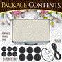 Pyle - PSLMSGST99 , Home and Office , Therapeutic , Hot Stone Massage Kit - Portable Heated Rock Therapy System with Digital Temperature Controller, Includes (12) Massaging Stones