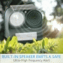 Pyle - pslsar4 , Sports and Outdoors , Bug Zappers - Pest Control , Solar Power Bird & Bat Animal Insect Repeller, Outdoor Electronic Motion Detector Alert Sensor