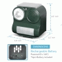 Pyle - pslsar4 , Sports and Outdoors , Bug Zappers - Pest Control , Solar Power Bird & Bat Animal Insect Repeller, Outdoor Electronic Motion Detector Alert Sensor