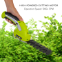 Pyle - PSLTLL1812 , Home and Office , Gardening - Landscaping , 3.6V Cordless Grass Cutter Shears - Electric Hedge Shrubber & Cutting Trimmer with Rechargeable Battery