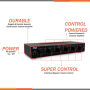 Pyle - PSPVC6.5 , Sound and Recording , Digital Tuners - Speaker Selectors , 6 Channel High Power Stereo Speaker Selector - Multi-Channel High Powered Amplifier with Volume Control
