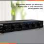 Pyle - PSPVC6.5 , Sound and Recording , Digital Tuners - Speaker Selectors , 6 Channel High Power Stereo Speaker Selector - Multi-Channel High Powered Amplifier with Volume Control