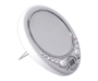 Pyle - PSR9 , Sports and Outdoors , Portable Speakers - Boom Boxes , Fog Free Oval Shaving Mirror Water Resistant Shower AM/FM Clock Radio & Alarm