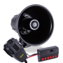 Pyle - AZPSRNTK23 , On the Road , Alarm - Security Systems , Siren Horn Speaker System with Handheld PA Microphone