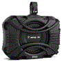 Pyle - PSSUB101.5 , On the Road , Vehicle Subwoofers , 10" Shallow Subwoofer System with 400 Watts Marine & Powersports, Featuring Quick-Mount Design Specifically Engineered for UTVs and Boats