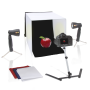 Pyle - PSTDKT8.5 , Home and Office , Cameras - Videocameras , Compact Studio Photography Kit - Photo  & Lighting Booth Box with Included Lights & Camera Stand (24’’ -inch Cube)