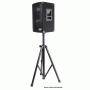 Pyle - PSTK103 , Musical Instruments , Mounts - Stands - Holders , Sound and Recording , Mounts - Stands - Holders , Stage & Studio DJ Speaker Stands - Pro Audio PA Loudspeaker Stand Kit with Storage Bag, Height Adjustable (8’+ ft. Extra Tall)