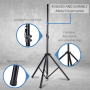 Pyle - pstk107 , Musical Instruments , Mounts - Stands - Holders , Sound and Recording , Mounts - Stands - Holders , Dual Universal Speaker Stand Mount Holders, Height Adjustable