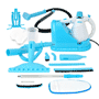Pyle - PSTMH15 , Home and Office , Vacuums - Steam Cleaners , Pure Clean Steam Cleaner and Handheld Birdie, Multi-Purpose & Multi-Surface Disinfecting Deep Cleaning for Home, Clothing, Floors, Carpets & Vehicles