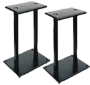 Pyle - PSTND13 , Musical Instruments , Mounts - Stands - Holders , Sound and Recording , Mounts - Stands - Holders , One Pair of Heavy Duty Steel Double Support Bookshelf Speaker Stand