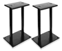 Pyle - PSTND18 , Musical Instruments , Mounts - Stands - Holders , Sound and Recording , Mounts - Stands - Holders , Heavy-Duty Steel Quad Support Bookshelf / Monitor Speaker Stands