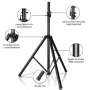 Pyle - PSTND2 , Musical Instruments , Mounts - Stands - Holders , Sound and Recording , Mounts - Stands - Holders , Universal Tripod Speaker Stand Mount Holder, Height Adjustable, 6
