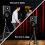 Pyle - pstnd32 , Musical Instruments , Mounts - Stands - Holders , Sound and Recording , Mounts - Stands - Holders , Dual Studio Monitor Speaker Stand Mounts, Universal Device Stands, Pair