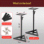 Pyle - PSTND35 , Musical Instruments , Mounts - Stands - Holders , Sound and Recording , Mounts - Stands - Holders , Studio Speaker Stands - Pro Audio Bookshelf / Monitor Speaker Stand Mounts (Height Adjustable)