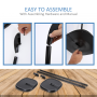 Pyle - pstndson23b , Musical Instruments , Mounts - Stands - Holders , Sound and Recording , Mounts - Stands - Holders , Sonos Speaker Stands, Standing Speaker Mount Holders (Works with Sonos PLAY 1, PLAY 3)