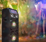 Pyle - PSUFM1065P , Sound and Recording , PA Loudspeakers - Cabinet Speakers , Disco Jam 2 Passive PA Speaker System, Flashing DJ Lights, Dual 10-Inch Woofers, Dual 3-Inch Tweeters, 1200 Watt (Works with Active Speaker Model: PSUFM1068BT)