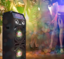 Pyle - AZPSUFM1065P , Sound and Recording , PA Loudspeakers - Cabinet Speakers , Disco Jam 2 Passive PA Speaker System, Flashing DJ Lights, Dual 10-Inch Woofers, Dual 3-Inch Tweeters, 1200 Watt (Works with Active Speaker Model: PSUFM1068BT)