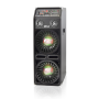 Pyle - PSUFM1068BT , Sound and Recording , PA Loudspeakers - Cabinet Speakers , Disco Jam 2 Bluetooth Active Powered PA Speaker System, Flashing DJ Lights, Dual 10-Inch Woofers, Dual 3-Inch Tweeters, USB/SD Memory Card Readers, Aux (3.5mm) Input, 1200 Watt (Works with Passive Speaker Model: PSUFM1065P)