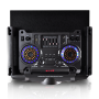 Pyle - UPSUFM1238BT , Sound and Recording , PA Loudspeakers - Cabinet Speakers , Bluetooth PA Loudspeaker Karaoke Entertainment System, Active Powered Speaker, Flashing DJ Party Lights, MP3/USB/SD, FM Radio, Wireless Mic