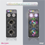 Pyle - AZPSUFM1240P , Sound and Recording , PA Loudspeakers - Cabinet Speakers , 1400 Watt Disco Jam Dual Passive DJ Speaker System with Flashing DJ Lights (For Use w/ Model PSUFM1245A)