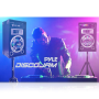 Pyle - AZPSUFM826LED , Sound and Recording , SoundBars - Home Theater , Disco Jam Dual Bookshelf Stereo Speaker System, USB/SD/MP3 Streaming, FM Radio, Flashing DJ Lights