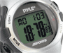 Pyle - PSWGM64S , Sports and Outdoors , Watches , Gadgets and Handheld , Watches , Gymaster Fitness Multi-function Watch w/ Pacer,  50 Lap Chronograph Memory, 4 Countdown Timers (Silver Color)