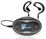 Pyle - PSWP25BK , Gadgets and Handheld , Headphones - MP3 Players , Sound and Recording , Headphones - MP3 Players , 4GB Waterproof MP3 Player/FM Radio with Pedometer, Stop Watch, LCD Display and Included Waterproof Headphones (Black Color)