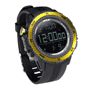 Pyle - PSWWM82YL , Sports and Outdoors , Watches , Gadgets and Handheld , Watches , Digital Multifunction Active Sports Watch with Altimeter, Barometer, Chronograph, Compass, Count-Down Timer, Measuring & Weather Forecast Modes (Yellow)