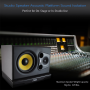 Pyle - PSI08 , Sound and Recording , Sound Isolation - Dampening , Sound Dampening Speaker Riser - Studio Speaker Acoustic Platform Sound Isolation (13.0