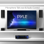 Pyle - PT110 , Sound and Recording , Amplifiers - Receivers , 80 Watt AC/DC Microphone PA Mono Amplifier with USB/SD/FM/BT - LED Level Display w/ 70V Output & Mic Talkover
