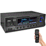 Pyle - PT272AUBT , Sound and Recording , Amplifiers - Receivers , Bluetooth Compatible Amplifier Receiver - Home Theater-Stereo Amplifier Receiver, MP3/USB/SD Readers, AM/FM Radio, 300 Watt