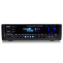 Pyle - PT390BTU , Sound and Recording , Amplifiers - Receivers , Digital Home Theater Bluetooth Stereo Receiver, Aux (3.5mm) Input, MP3/USB/SD/AM/FM Radio, (2) Mic Inputs (300 Watt)