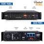 Pyle - PTA1000 , Sound and Recording , Amplifiers - Receivers , Bluetooth Pro Audio Power Amplifier - 2-Channel Professional Rack Mount Bridgeable Sound Amplifier (1000 Watt)