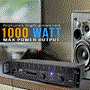 Pyle - PTA1000BT , Sound and Recording , Amplifiers - Receivers , Bluetooth Pro Audio Power Amplifier - 2-Channel Professional Rack Mount Bridgeable Sound Amplifier