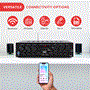 Pyle - pta62bt , Sound and Recording , Amplifiers - Receivers , Wireless BT Streaming Home Audio Amplifier - 6-Ch. Audio Source Stereo Receiver System with FM Radio, MP3/USB/SD/AUX Playback (750 Watt)
