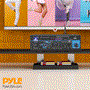Pyle - CA-PTAU23.5 , Sound and Recording , Amplifiers - Receivers , Mini Stereo Power Amplifier - 2 x 40 Watt with USB, AUX, CD & Mic Inputs