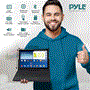 Pyle - PTB10SL.3 , On the Road , Headrest Video , 10.1" Full HD Android Tablet - 1080p full HD display, Quad-Core Processor 4GB+64 GB Storage Tablet, 2GB RAM, 2+5MP Camera, Long Battery Life (Silver)