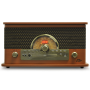 Pyle - PTCD56UBWD , Musical Instruments , Turntables - Phonographs , Sound and Recording , Turntables - Phonographs , Vintage Classic-Style Bluetooth Turntable System with Vinyl/MP3 Recording Ability