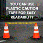 Pyle - PTCN18X10 , On the Road , Safety Barriers , 18" PVC Cone - 10 Pieces High Visibility Structurally Stable for Traffic, Parking, and Construction Safety (Orange)