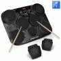 Pyle - PTED01 , Musical Instruments , Drums , Electronic Table Digital Drum Kit Top w/ 7 Pad Digital Drum Kit