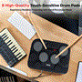 Pyle - PTED09.5 , Musical Instruments , Drums , Electronic Table Digital Drum Kit Top w/ 8 Pad Digital Drum Kit