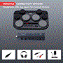 Pyle - PTED09.5 , Musical Instruments , Drums , Electronic Table Digital Drum Kit Top w/ 8 Pad Digital Drum Kit