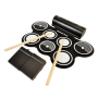 Pyle - AZPTEDRL12 , Musical Instruments , Drums , Electronic Drum Kit - Compact Drumming Machine, Quick Setup Roll-Up Design